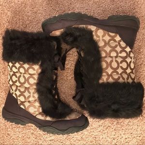 ✨SALE✨Coach Signature Boots